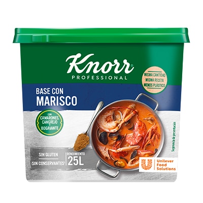 Knorr Base con Marisco Sin Gluten 1Kg - 